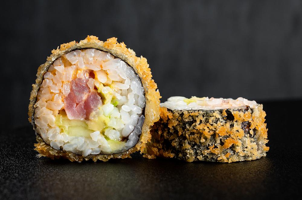 Ролл темпура с тунцом