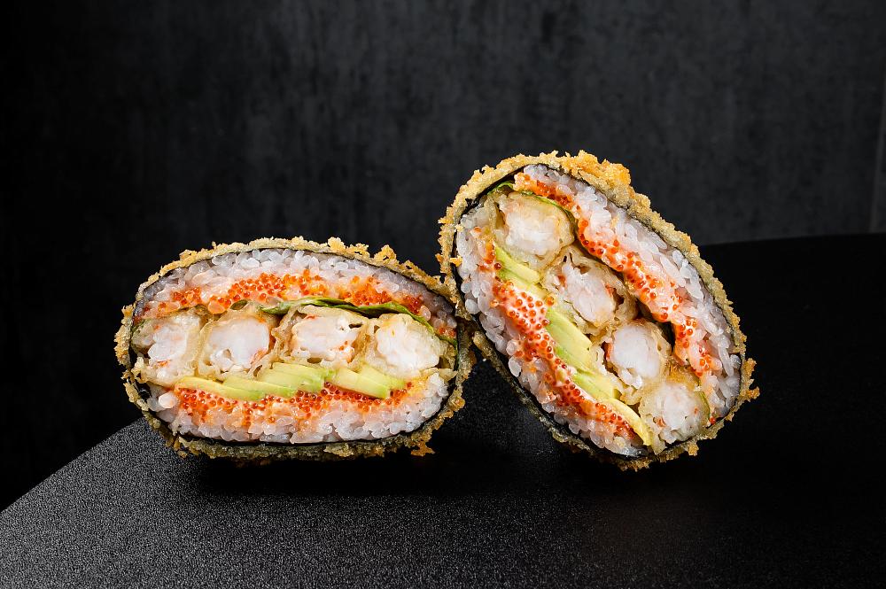 Бургер с креветкой